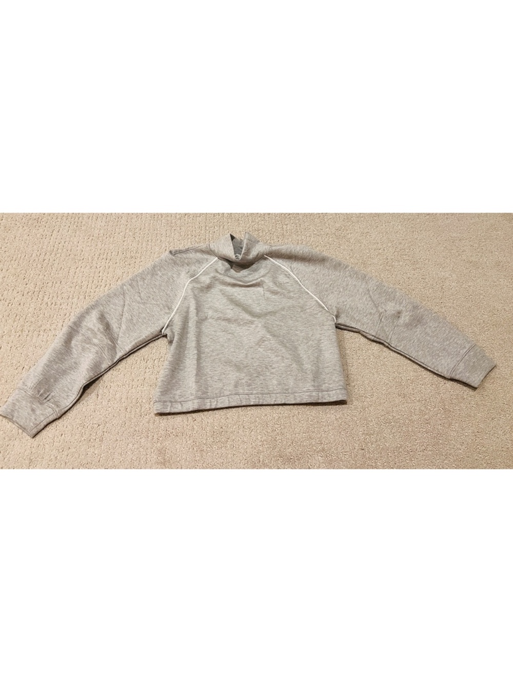 Habitual Cropped Pullover - Grey - Small